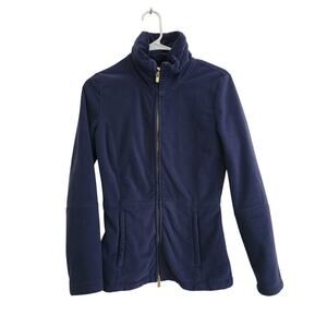 XXS Lilly Pulitzer Navy fleece jacket